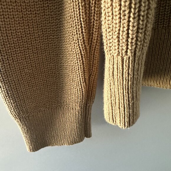 Banana Republic Tan & Cream Striped Large Sweater - Picture 7 of 12